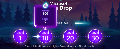 MSN Games - Microsoft Gem Drop