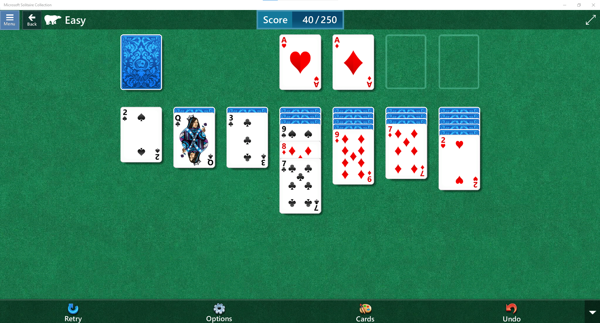 Play Klondike: Microsoft Solitaire Collection online on GamesGames